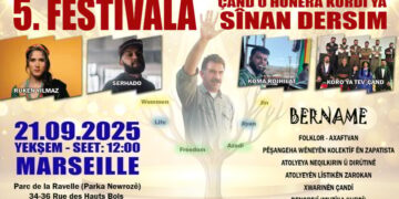 Festîvala Sînan Dersimî do 21ê êlule de bêro kerdene