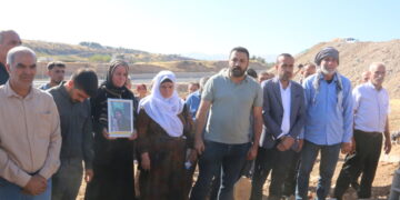 Cenazeyê Arslan li Semsûrê hat definkirin