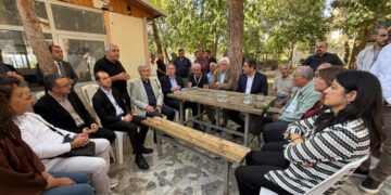 Heyeta DEM Partiyê û DBPê çû serdana Beşîkçî