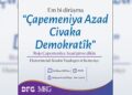 DFG û MKG dê Roja Çapemeniya Azad pîroz bikin