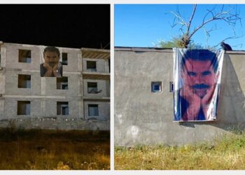 Xeylê taxanê Wan de posterê Ocalanî ameyê aliqnayene