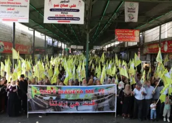 Bi hezaran welatî meşiyan: HSD vîna me ye