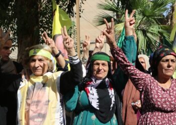 Jin li Hesekê ji bo azadiya fîzîkî meşiyan