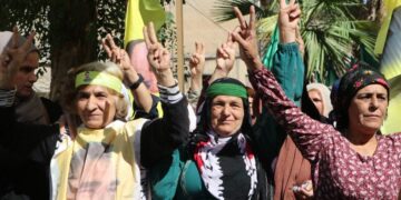 Jin li Hesekê ji bo azadiya fîzîkî meşiyan