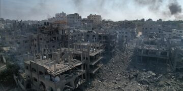 Hêrişanê Îsraîlî de 17 filîstînijî ameyê kiştene