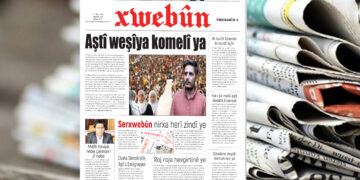 Xwebûn bi manşeta ‘Aştî weşiya komeliya’ derket