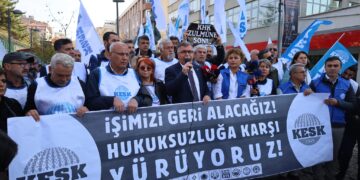 KESKê li Enqereyê bang kir: Bila kedkarên îxrackirî vegerin ser karê xwe