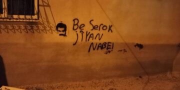 Edene de dêsan ser o graffîtê Ocalanî ameyê viraştene