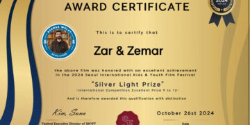 Kurtefîlma ‘Zar û Zemar’ di du mihrîcanan de xelat wergirt