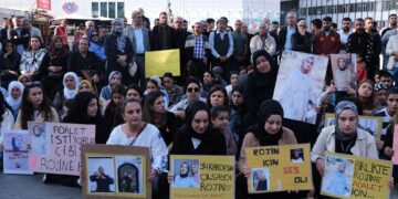 Malbat û hevalên Rojîn Kabaîşê çalakiya rûniştinê li dar xist