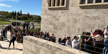 Jin bi dirûşman ketin Meclisê