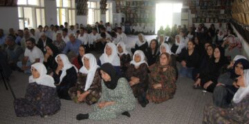 Şêniyen Mexmûrê Axîn Cûdî û hevrêyên wê bi bîr anîn