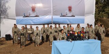 Gerîla ji bo silametiya pêvajoyê ji Tirkiyeyê vedikêşe