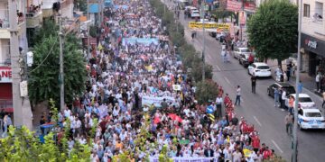 Ji bo meşa Amedê bang kirin: Dem dema azadiya Ocalan e