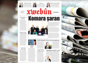 Xwebûn bi manşetê ‘Komara Şaran’ vejîya