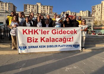 Platforma KESKê: Me aştî xwest em hatin îxrackirin