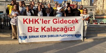 Platforma KESKê: Me aştî xwest em hatin îxrackirin