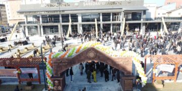 Şaredariya Agiriyê Qada Bajêr a Şakiro vekir