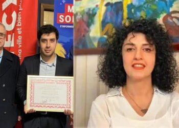 Şaristanê Annecyî hemwelatîya rûmetî daye Nêrgiz Mihemedî