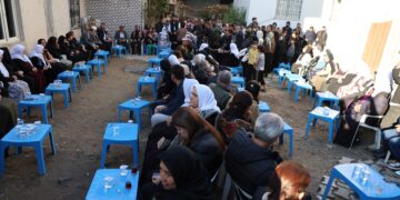 Şîna endamê HPGê Yasîn Garan bi girseyî hat ziyaretkirin