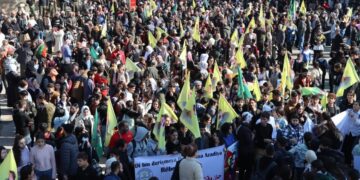 Qamişlo de seba azadîya Ocalanî rayîrşîyayîş