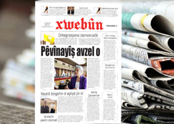 Xwebûn bi manşeta ‘Pêvînayîş avzel o’ derket