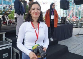 Dewaya rojnamegere Elfazî Toral û Sema Korkmaz ame taloqkerdiş