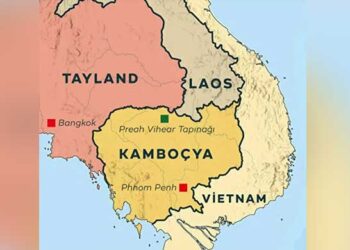 Rageşiya di navbera Tayland û Kamboçyayê de zêde dibe