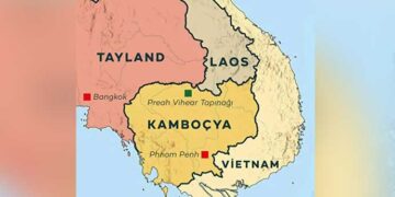 Rageşiya di navbera Tayland û Kamboçyayê de zêde dibe