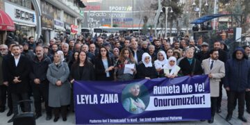 Platforma Ked û Demokrasiyê: Leyla Zana rûmeta me ye
