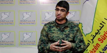 Fermandarê HSD’yî Mazlum Ebdî do şîro Şam