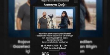 Rojnameger Nazim Daştan û Cîhan Bîlgîn do Stenbol de bêrê yadkerdiş