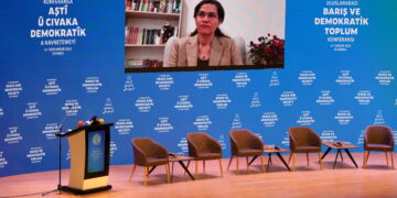 Îlham Ehmed: Em dixwazin li gel rayedarên Tirkiyeyê aştiyê nîqaş bikin