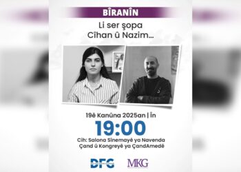 Rojnameger Cîhan û Nazim tên bibîranîn