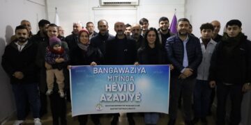 Li Êlihê banga tevlîbûna mitînga ‘Hêvî û Azadiyê’ hat kirin