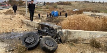 Li Hênê qezaya trafîkê çêbû: 2 kes birîndar in