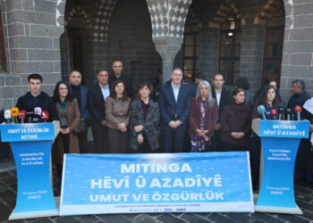 Deklarasyona mitînga ‘Hêvî û Azadiyê’: Mafê hêviyê azadiya gelan e