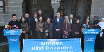 Deklarasyona mitînga ‘Hêvî û Azadiyê’: Mafê hêviyê azadiya gelan e