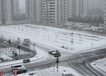Li Amedê berfa pêşî ya salê dibare