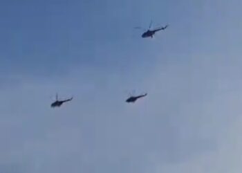 Ji Herêma Rêveberiya Xweser 3 helîkopter çûn Şamê