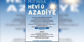 Mitînga ‘Hêvî û Azadiyê’: Axaftvan diyar bûn