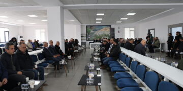 Bayindir û heyeta pê re serdana şîna hunermend Sîdar kir