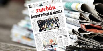 Xwebûn bi manşeta ‘Daxwaz aştiyek bi rûmet e’ derket