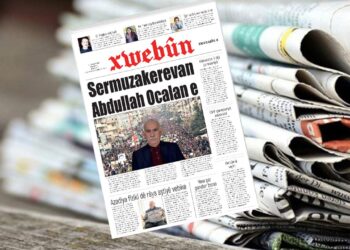 Rojnameya Xwebûnê bi manşeta ‘Sermuzakerevan Abdullah Ocalan e’ derket
