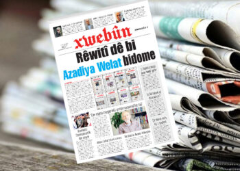 Xwebûn bi manşeta ‘Rêwîtî dê bi Azadiya Welat bidome’ derket