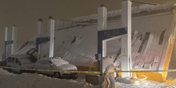 Li Rûbarokê banê benzînxaneyê hilweşiya: 8 kes birîndar bûn