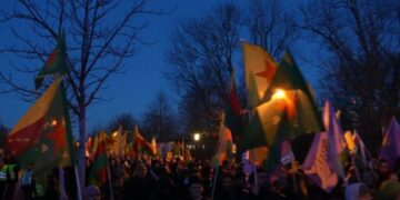 Kurdistanî li gelek bajarên Ewropayê daketin qadan