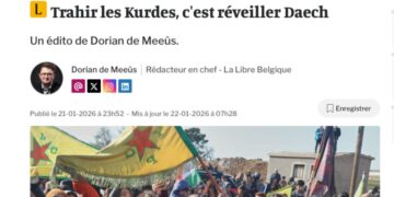 Veradayîşê DAÎŞijan çapemenîya dinya de: ‘Kurdan rê xayînîye hewn ra wirznayîşê DAÎŞ’î yo’