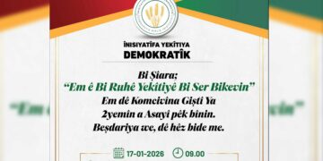 Înîsiyatîfa Yekîtiya Demokratîk li Amedê dicive