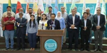 39 rêxistinanê sîyasî hêrişê vera taxanê Helebî şermezar kerd